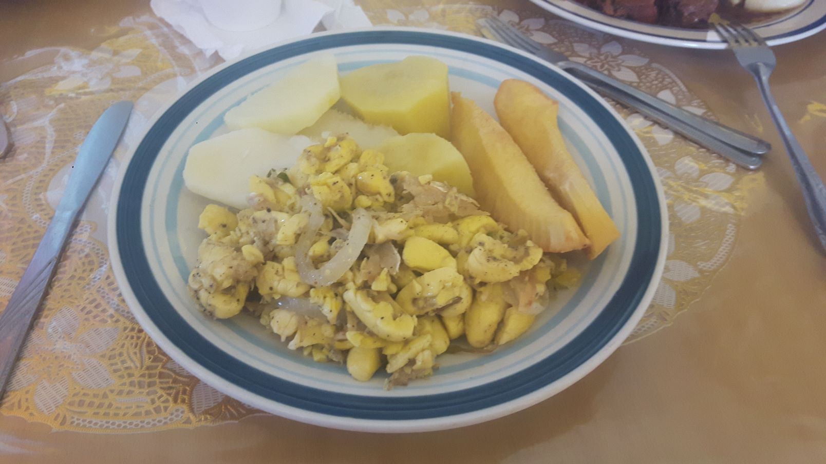 Ackee und Saltfish