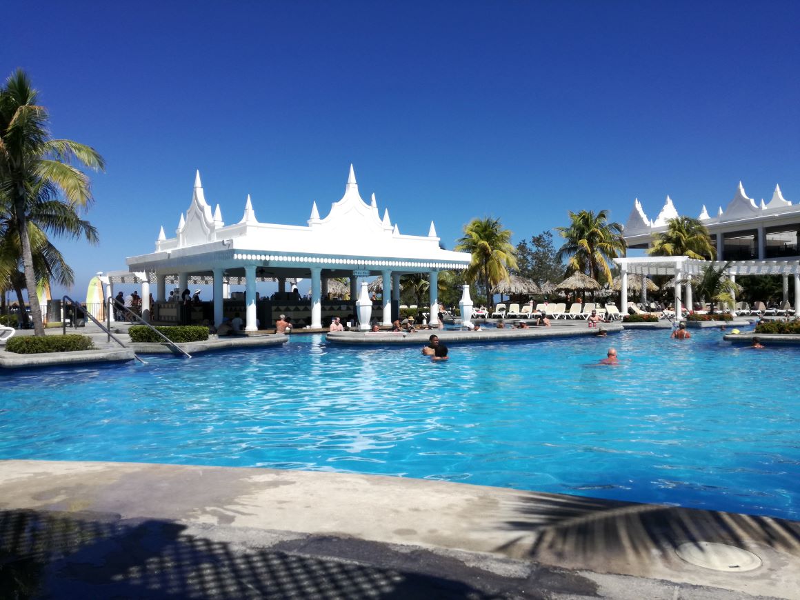 Luxusresorts am Strand