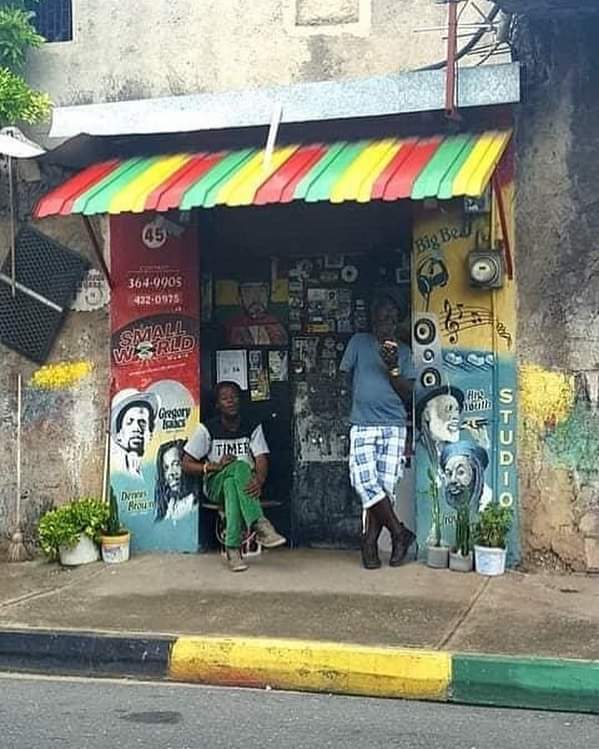 Record shop in Jamaika